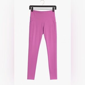 Calvin Klein Performance Pink High Rise Side Pocket Athletic Leggings Size Small